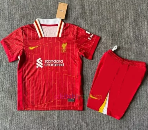 Sport- und Atmungsaktivitätserfahrung mit dem Liverpool Kinder-Heimtrikot